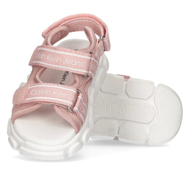 Calvin Klein Velcro Sandal Pink Online Sale