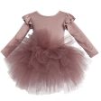 Dolly by Le Petit Tom Timeless Long Sleeve Tutu Kjole Mauve Online Sale