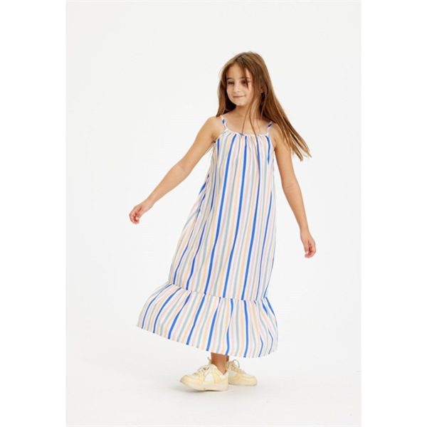 THE NEW Multi Stripe Goa Maxi Kjole For Discount