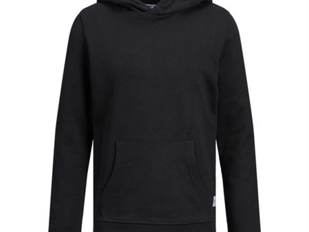 Jack & Jones Junior Black Basic Hoodie Noos For Discount