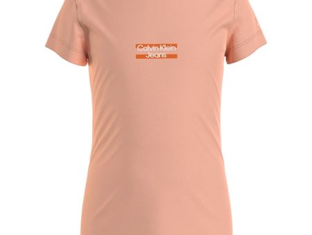 Calvin Klein Hero Logo Slim Fit T-Shirt Fresh Cantaloupe Online