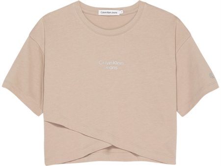 Calvin Klein Stack Logo Overlap T-Shirt Merino Fashion