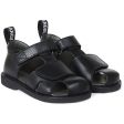 Angulus Sandal M. Velcrolukning Sort For Discount