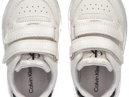 Calvin Klein Low Cut Velcro Sneakers White Fashion