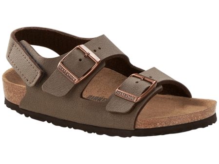 Birkenstock Milano HL Kids Mocha Sandal Discount