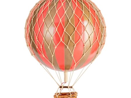 Authentic Models Luftballon Red Gold 18 cm Online now