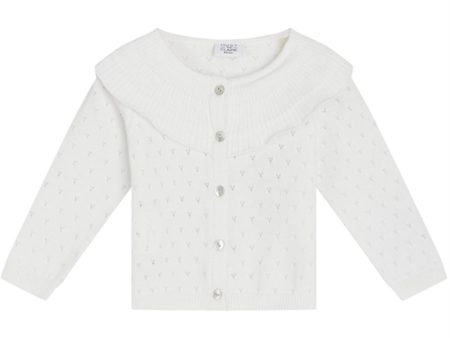 Hust & Claire Baby Pen Cardigan White For Sale