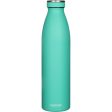 Sistema Stainless Steel Drikkedunk 750 ml Minty Teal Online now