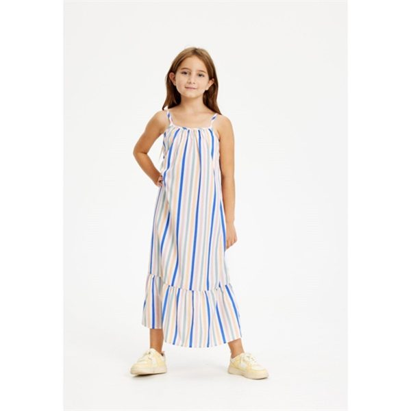 THE NEW Multi Stripe Goa Maxi Kjole For Discount