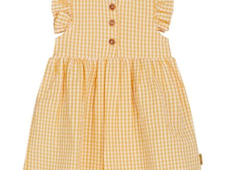 Hust & Claire Baby Kattie Kjole Ochre Hot on Sale