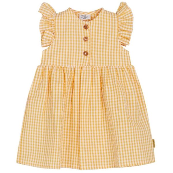 Hust & Claire Baby Kattie Kjole Ochre Hot on Sale