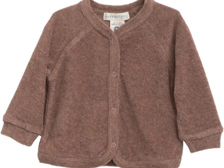 Serendipity Acorn Baby Terry Cardigan Discount