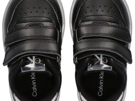 Calvin Klein Low Cut Velcro Sneakers Black For Cheap