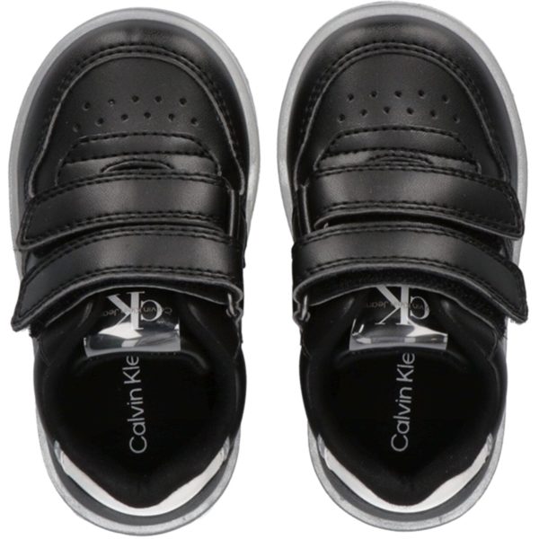 Calvin Klein Low Cut Velcro Sneakers Black For Cheap