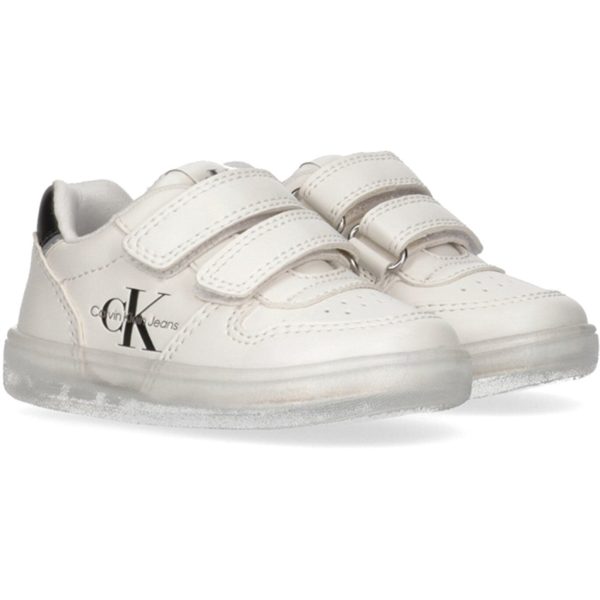 Calvin Klein Low Cut Velcro Sneakers White Fashion