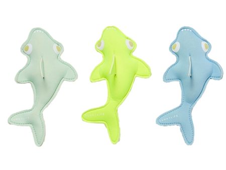 SunnyLife Dive Buddies Shark Tribe Blue Neon Citrus Online Sale