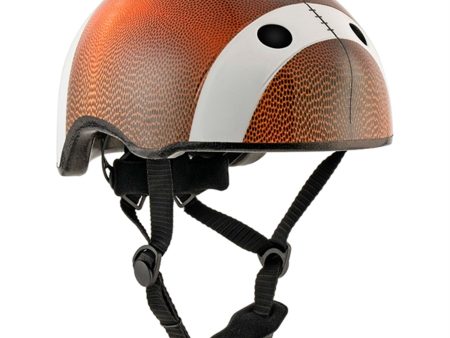 Crazy Safety Amerikansk Fodbold Cykelhjelm Brown For Cheap