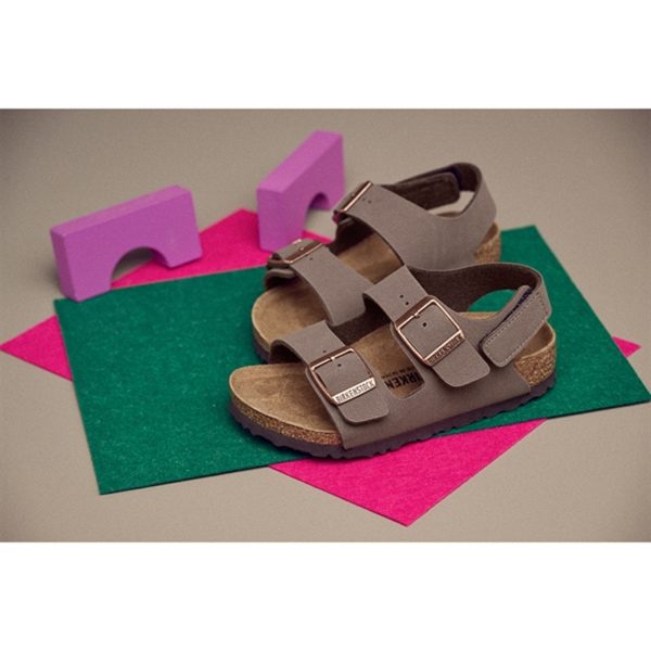 Birkenstock Milano HL Kids Mocha Sandal Discount