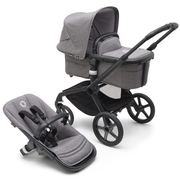 Bugaboo Fox 5 Black Grey Melange Online Sale