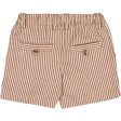 Wheat Vintage Stripe Elvig Shorts For Cheap