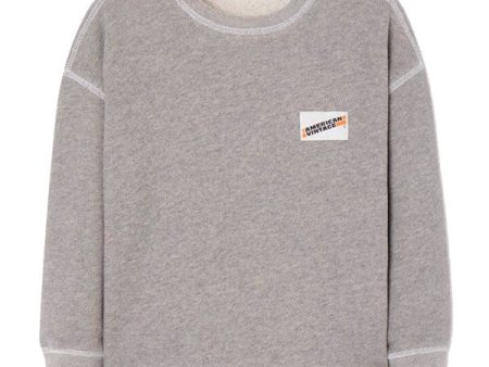 American Vintage Sweatshirt Gubcity Heather Grey Discount