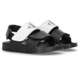 Calvin Klein Velcro Sandal Black White Cheap