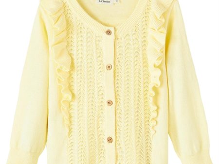 Lil Atelier Double Cream Hija Strik Cardigan Cheap