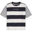 Tommy Hilfiger Bold Stripe Logo T-shirt Desert Sky Online Sale