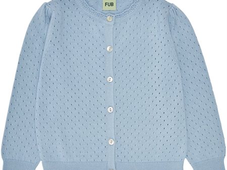 FUB Cardigan Glacier Online now