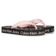 Calvin Klein Logo Print Flip Flop Pink Online Sale