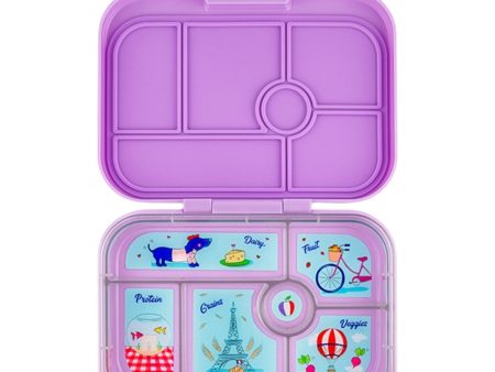 Yumbox Original 6 Rum Madkasse Lulu Purple Paris Hot on Sale