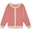 Fliink High Risk Red Stripe Fave Stripe Strik Cardigan on Sale