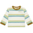 BONTON Rayure Multico Baby T-Shirt Hot on Sale