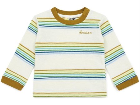 BONTON Rayure Multico Baby T-Shirt Hot on Sale