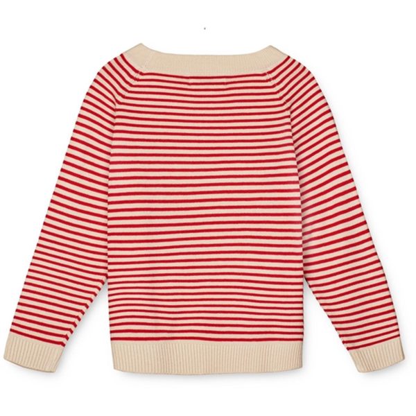 Fliink High Risk Red Stripe Fave Stripe Strik Cardigan on Sale