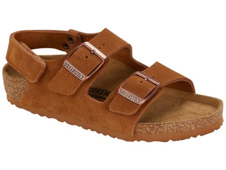 Birkenstock Milano HL Kids VL Mink Sandal Discount