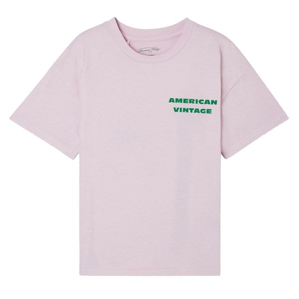 American Vintage T-shirt Fizvalley Guimauve Vintage Online now