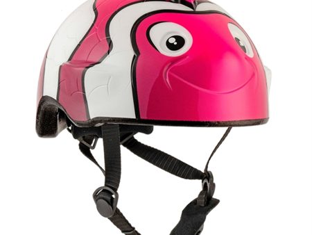 Crazy Safety Fisk Cykelhjelm Pink Online now