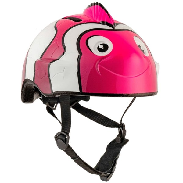 Crazy Safety Fisk Cykelhjelm Pink Online now