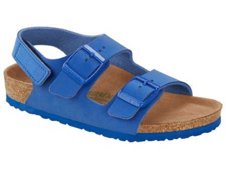 Birkenstock Milano HL K Earthy V. Ultra Blue Sandal Fashion