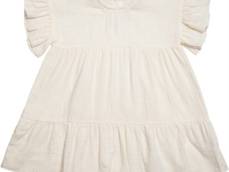 Huttelihut Marie Kjole Muslin Off-White Sale