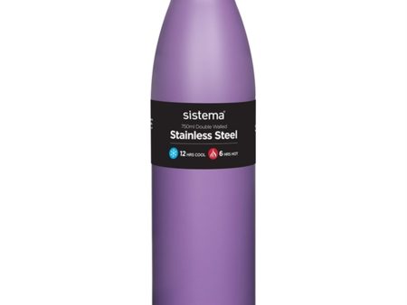 Sistema Stainless Steel Drikkedunk 750 ml Misty Purple Supply