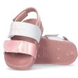 Calvin Klein Velcro Sandal Pink White Online Hot Sale