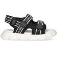 Calvin Klein Velcro Sandal Black Hot on Sale