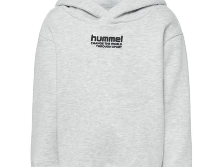 Hummel Ultra Light Grey Melange Pure Hættetrøje Online