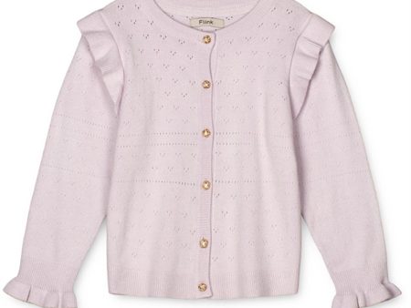 Fliink Lavender Fog Fame Strik Cardigan Online