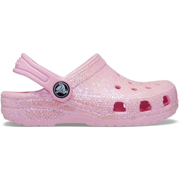 Crocs Classic Glitter Clog Flamingo Cheap