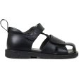 Angulus Sandal M. Velcrolukning Sort For Discount