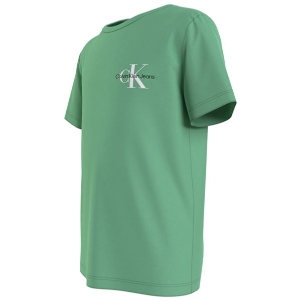 Calvin Klein Chest Monogram T-shirt Neptunes Wave For Cheap