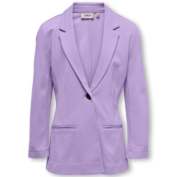 Kids ONLY Purple Rose Poptrash Life Lang Blazer Fashion